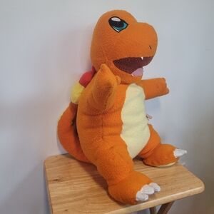 Pokemon Plush CHARMANDER HUGE Body Pillow Pal Cushion Stuffed figure go Pokedoll